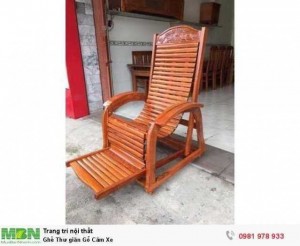 Ghế Thư giãn Gỗ Căm Xe