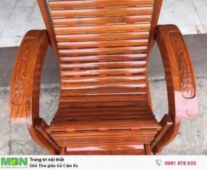 Ghế Thư giãn Gỗ Căm Xe