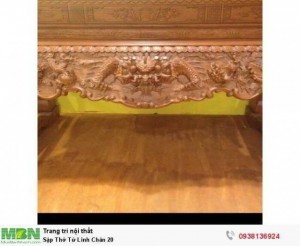 Sập Thờ Tứ Linh Chân 20