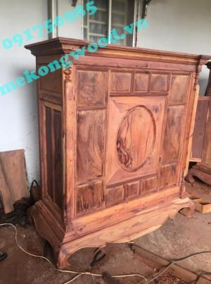 tủ thờ gỗ cẩm tại mekongwood