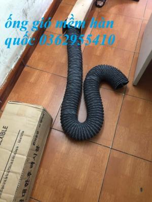 Ống gió mềm vải màu cam - ống gió màu ghi -ống gió nhôm - cách nhiệt - gió bụi - khí nóng