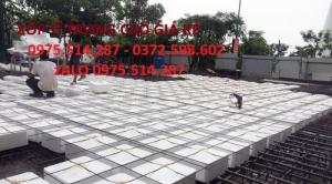 xốp đổ bê tông, nâng sàn bê tông