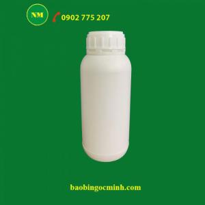 Chai nhựa 500ml, chai nhựa 1 lít, chai nhựa đựng chất lỏng, chai nhựa đựng thuốc trừ sâu, nông dược phẩm.