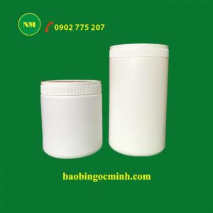 Hủ nhựa, hũ nhựa đựng bột, hạt đậu mần, hũ nhựa 500g, hũ nhựa 1kg
