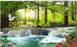 gạch tranh 3d trang trí bền đẹp KJ90