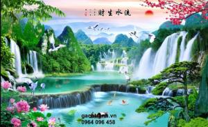 gạch tranh 3d trang trí bền đẹp KJ90