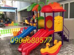 Cung cấp cầu trượt vận động trẻ em dành cho trường mầm non
