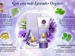 KEM RỬA MẶT LAVENDER OGRANIC