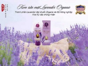 KEM RỬA MẶT LAVENDER OGRANIC