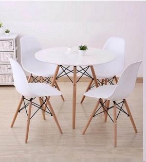 Thanh lý bộ bàn ghế nhựa chân gỗ giá rẻ sg