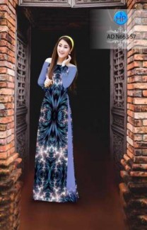 Vải áo dài AD N663