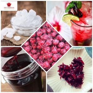 Siro hoa Atiso đỏ - Hibiscus - Bụp giấm