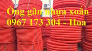 Ống gân nhựa xoắn HDPE 50/65 chính hiệu - Giá tốt - độ bền cao
