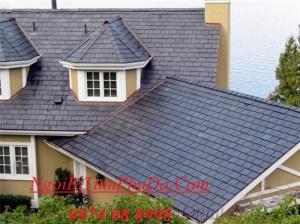 Ngói bitum phủ đá cho nhà lắp ghép