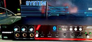 - Vang karaoke K-600 III được trang bị chế độ feedback (chống hú), Optical, bluetooth xa đến 10m.