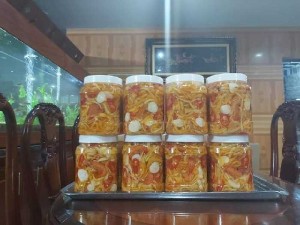 Mắm tép đu đủ đặc sản Bến Tre
