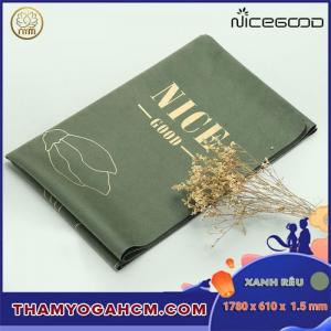 Thảm Du Lịch Cao Cấp NiceGood Xanh Rêu Họa Tiết