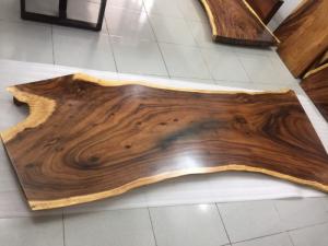 Mặt bàn gỗ me tây nguyên tấm dài 2,3m rộng 1m-75cm-1m