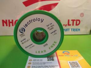 thiếc hàn electroloy sn99.3/cu0.7