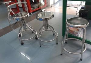 Ghé thí nghiệm inox 304 - Mới 100% - Hàng có sẵn