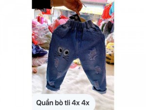 sỉ quần bò trẻ em