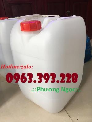 Can nhựa 10 lít, can nhựa vuông đựng hóa chất, can nhựa có núm