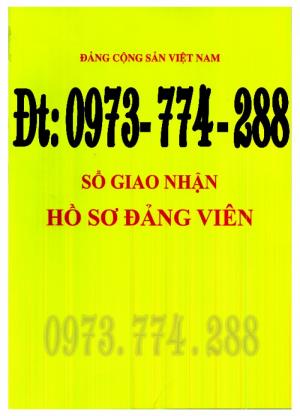Sổ Đảng viên dự bị