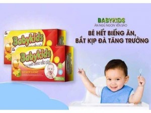 babykisd ăn ngủ ngon yến sào