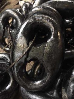 Mai nối xích/ mắt béo/ kenter shackle