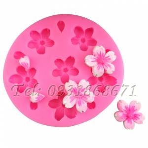 Khuôn rau câu silicon hoa sakura - Mã số 263