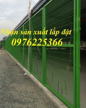 Hàng rào lưới thép, hàng rào sơn tĩnh điện tại Hà Nội