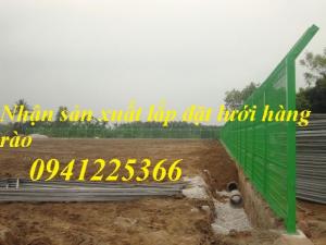 Hàng rào lưới thép hàn, hàng rào mạ kẽm, hàng rào sơn tĩnh điện