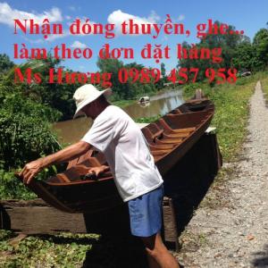 Bán thuyền gỗ, thuyền trang trí, thuyền gỗ du lịch gỗ 4m, 4,5m, 5m