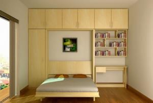 Giường gấp tường đa năng,  giường xếp ẩn tủ giá rẻ tphcm, bình dương