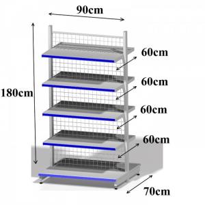 Giá kệ siêu thị mini, cửa hàng tiện lợi, tạp hóa; Kệ trưng bày, Kệ sắt đa năng Đà Nẵng Quảng Nam