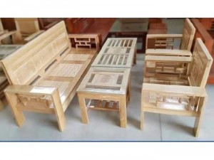 Salon gỗ tự nhiên