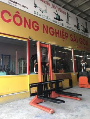 Xe nâng tay cao chân rộng giá rẻ nhất Hồ Chí Minh