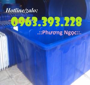 Thùng nhựa chữ nhật, thùng nhựa đựng hóa chất