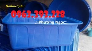 Thùng nhựa chữ nhật, thùng nhựa đựng hóa chất