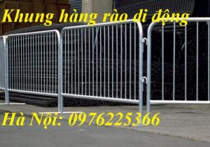Chuyên sản xuất khung hàng rào di động, hàng rào sự kiện tại Hà Nội