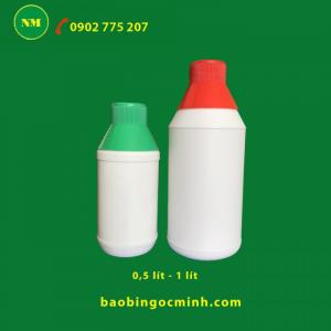 Chai nhựa đựng hóa chất, chất lỏng với nhiều dung tích khác nhau
