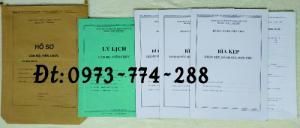 Mẫu HS09a-VC/BNV ban hành kèm theo Thông tư số 07/2019/TT-BNV ngày 01/6/2019 của Bộ trưởng Bộ Nội vụ