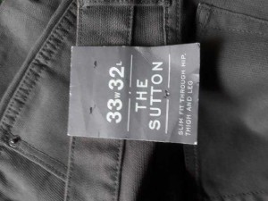 Quần kaki xám đậm jCrew size XXL