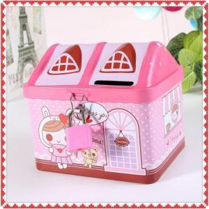Két Sắt Mini Hình Ngôi Nhà Dễ Thương