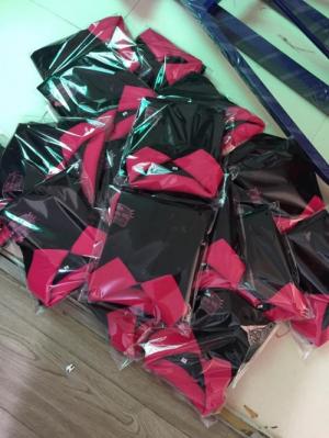 xưởng may áo thun đồng phục shop mỹ phẩm