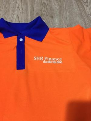 áo thun đồng phục ngân hàng shb
