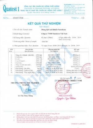 Chỉ số An toàn thực phẩm trong dung dịch