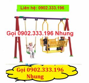 Xích đu trẻ em giá rẻ, xích đu trường mầm non