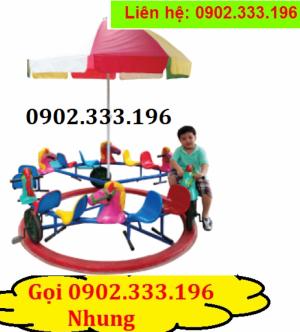 Bán đu quay mâm xoay , đu quay trẻ em, đu quay mầm non re nhất tphcm