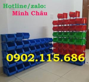 Kệ dụng cụ, khay linh kiện xếp chồng, khay đựng bulong ốc vít, hộp đựng linh kiện, hộp nhựa cơ khí,